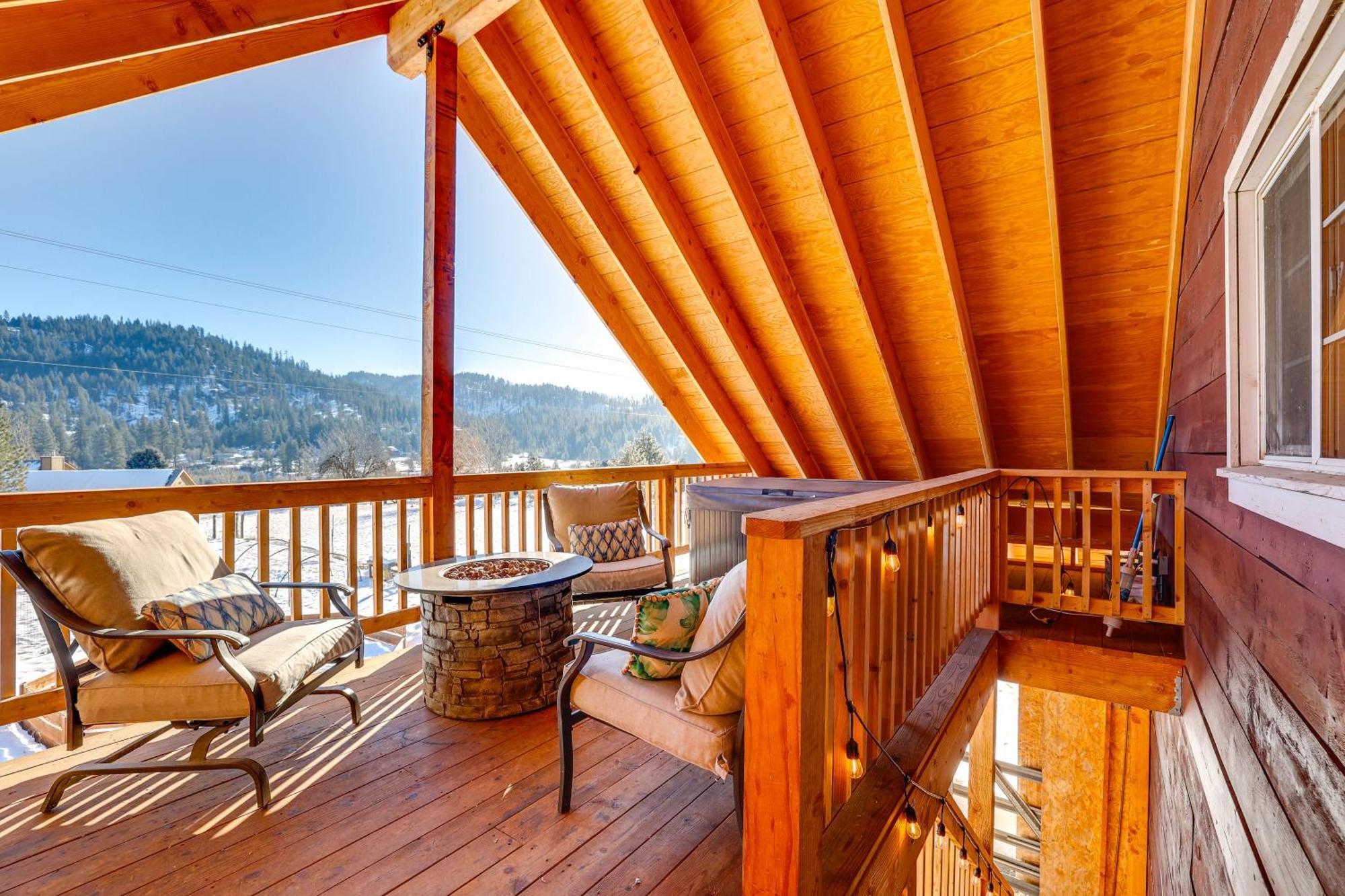 Garden Valley Apartment With Hot Tub And Mtn Views! Crouch Ngoại thất bức ảnh