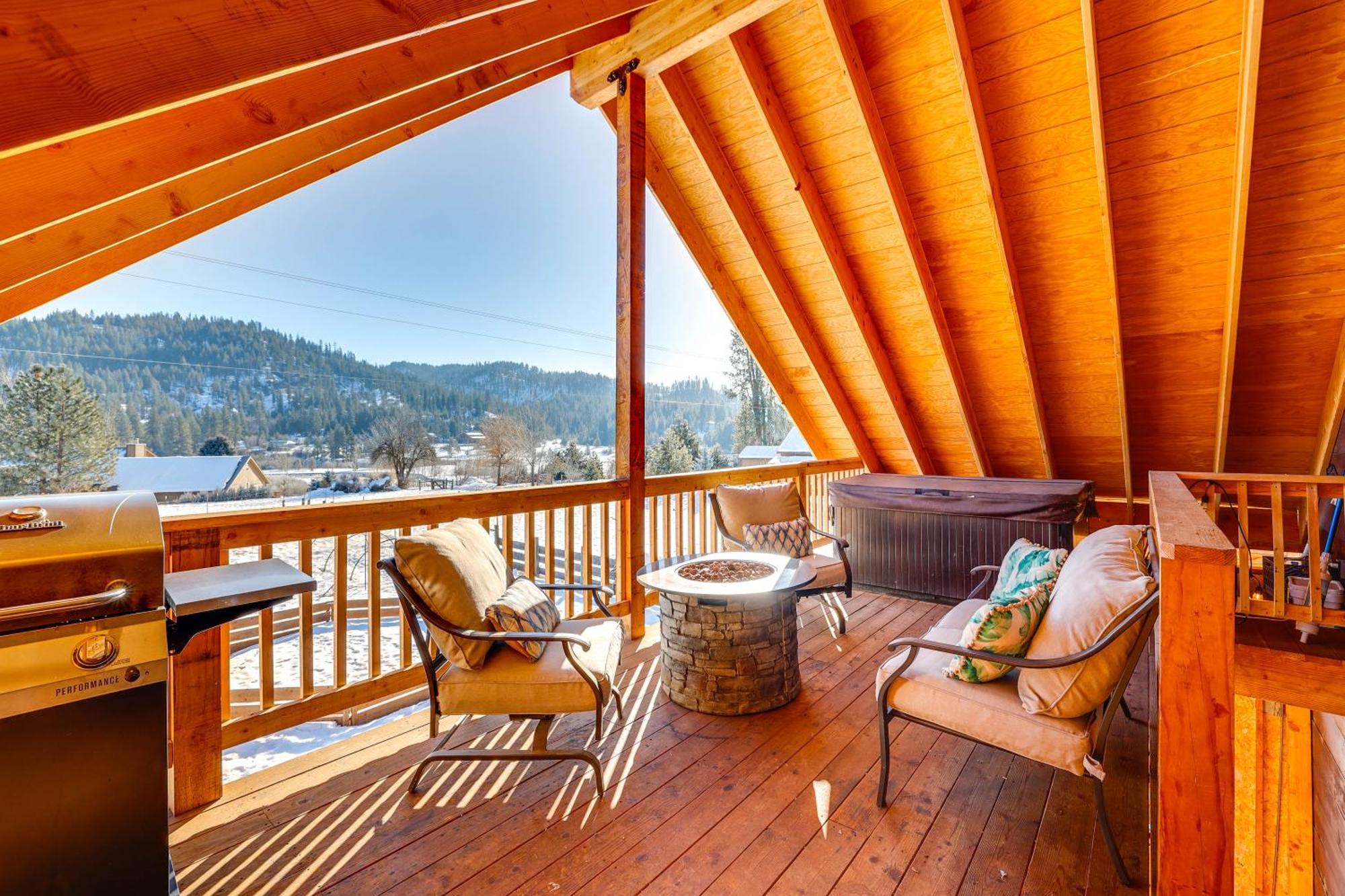 Garden Valley Apartment With Hot Tub And Mtn Views! Crouch Ngoại thất bức ảnh